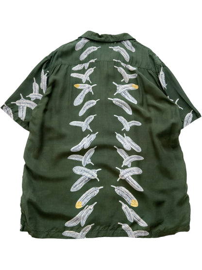 Silk Eagle Feather Shirt