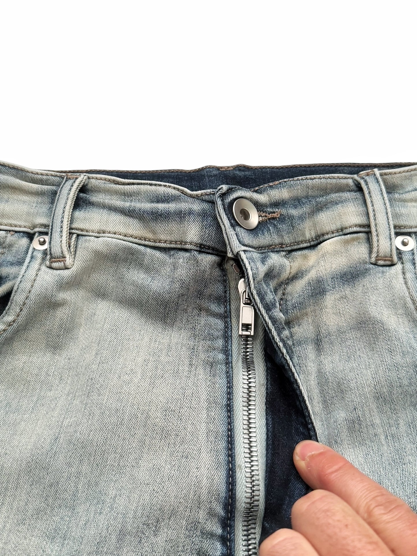Bolan Bootcut Sky Hustler Wash Flare Denim