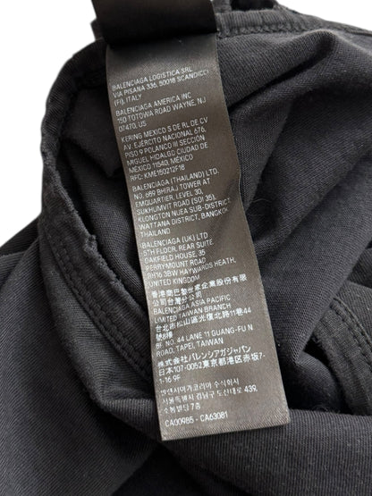 Sporty Racer Tank Neck Flap Logo