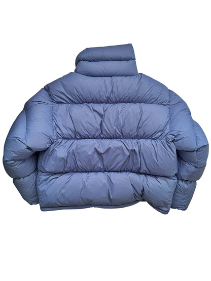 Quilted Volume Puffer Blue