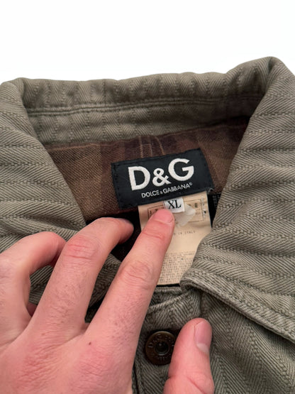 2003 Zip Modular Hunting Herringbone Jacket