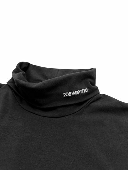 Logo Embroidered Turtleneck