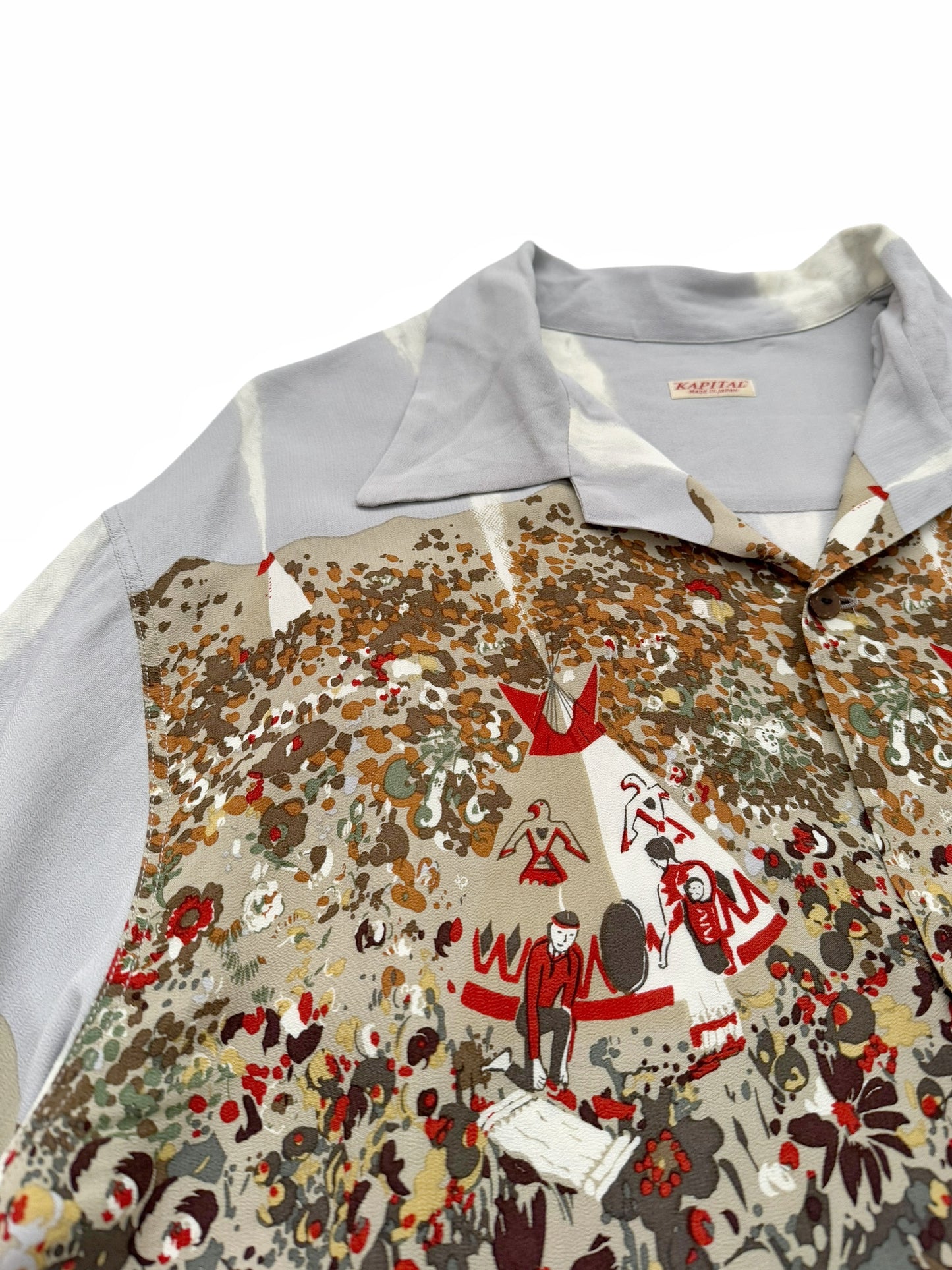 Rayon Nabajo Aloha Shirt