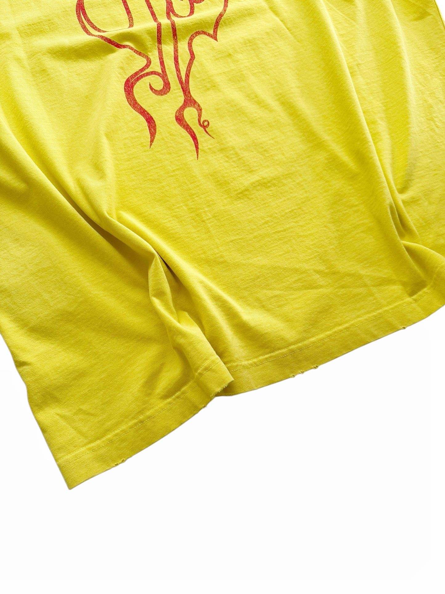 Vintage Darkwave Yellow Shirt