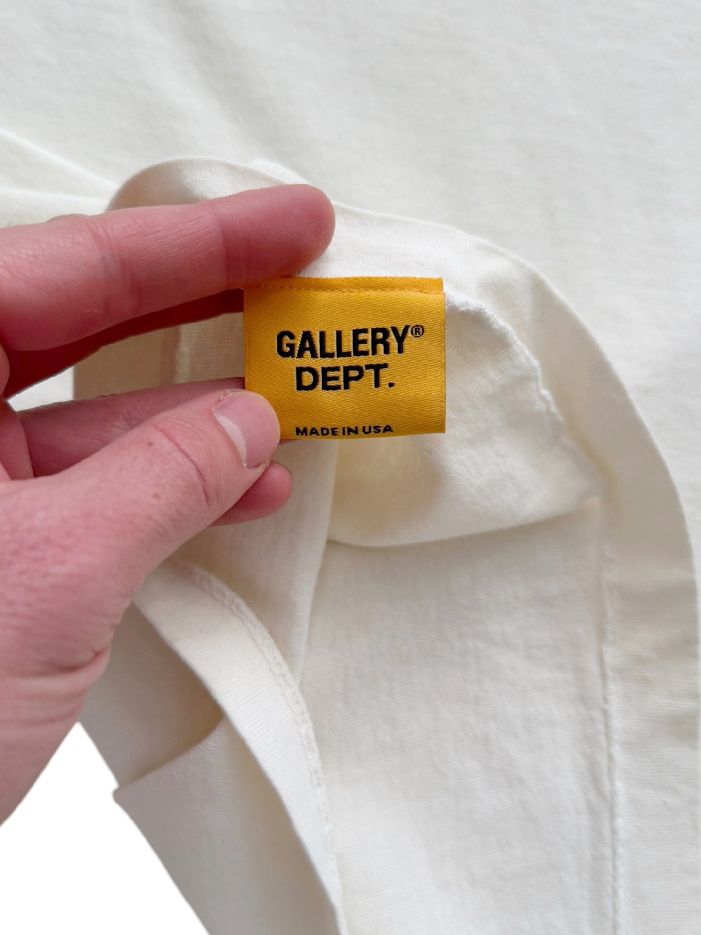 Orange Back Logo Shirt