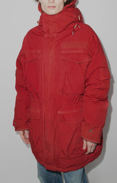 F.I.L. Exclusive Red Krupa Field Goose Down Parka