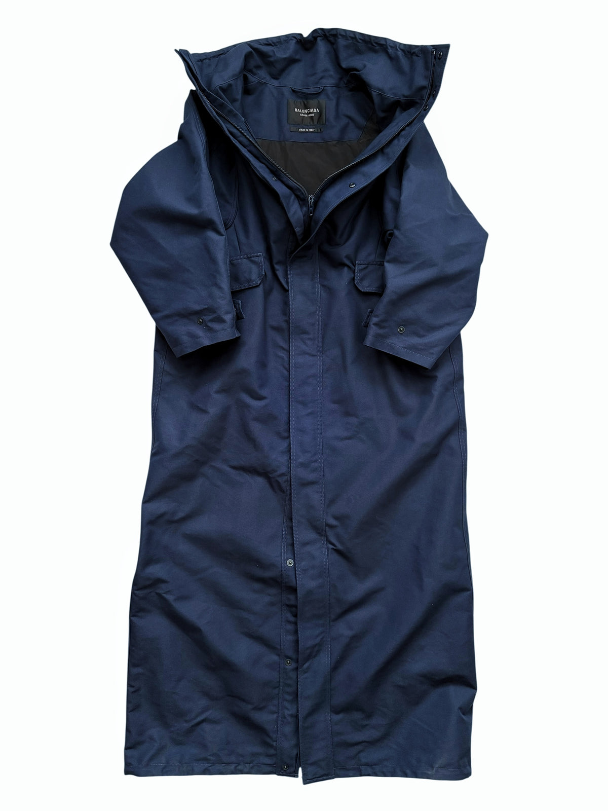 2024 Maxi Swing Parka Navy