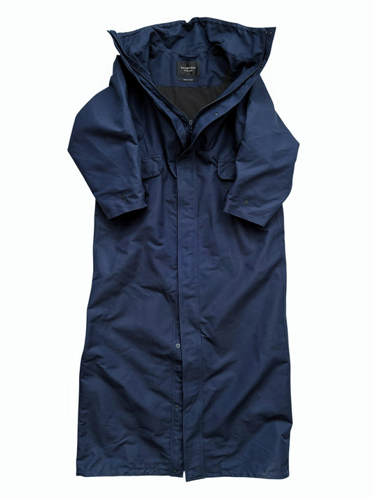 2024 Maxi Swing Parka Navy