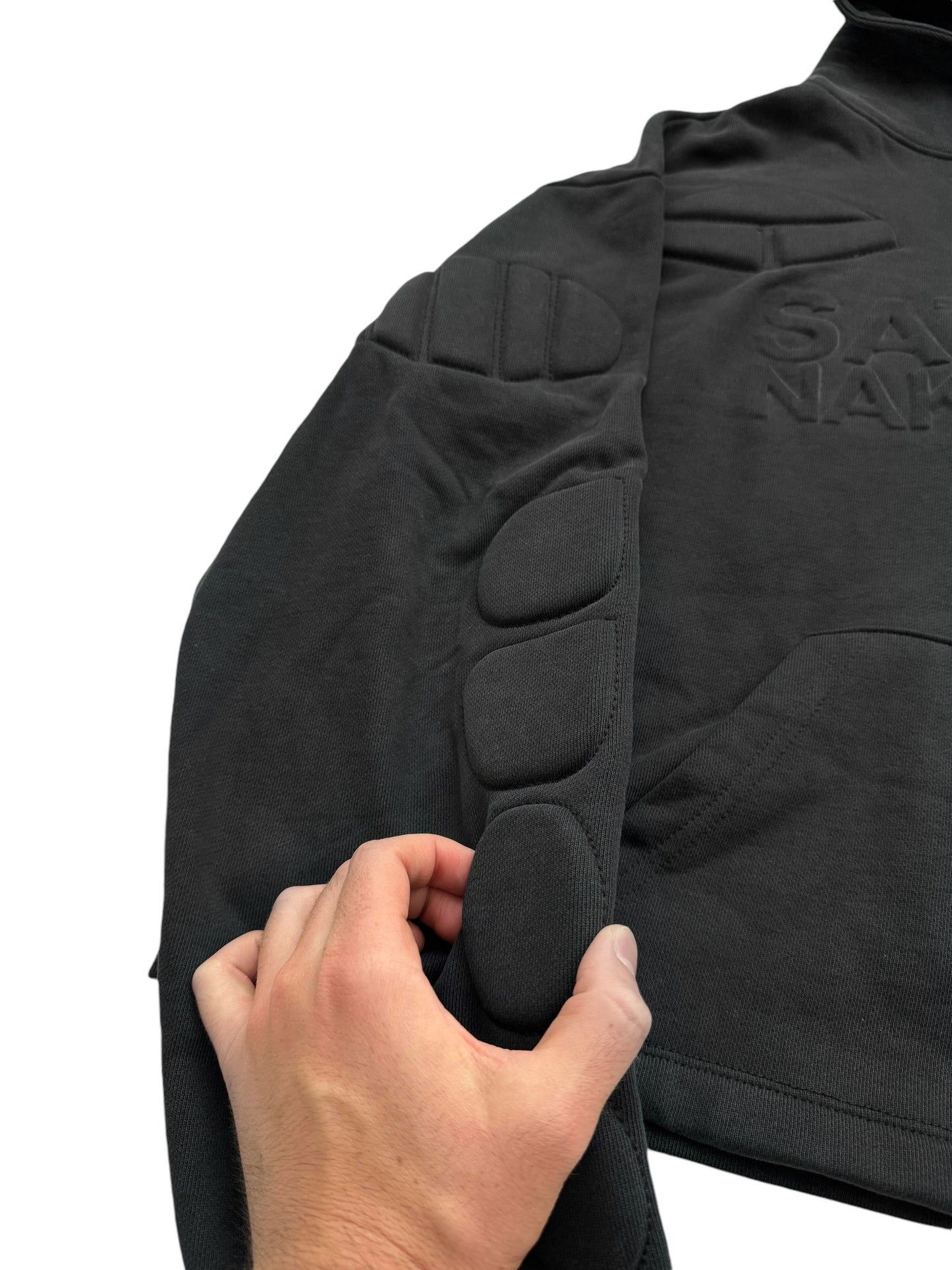 Padded Moto Armor Hoodie