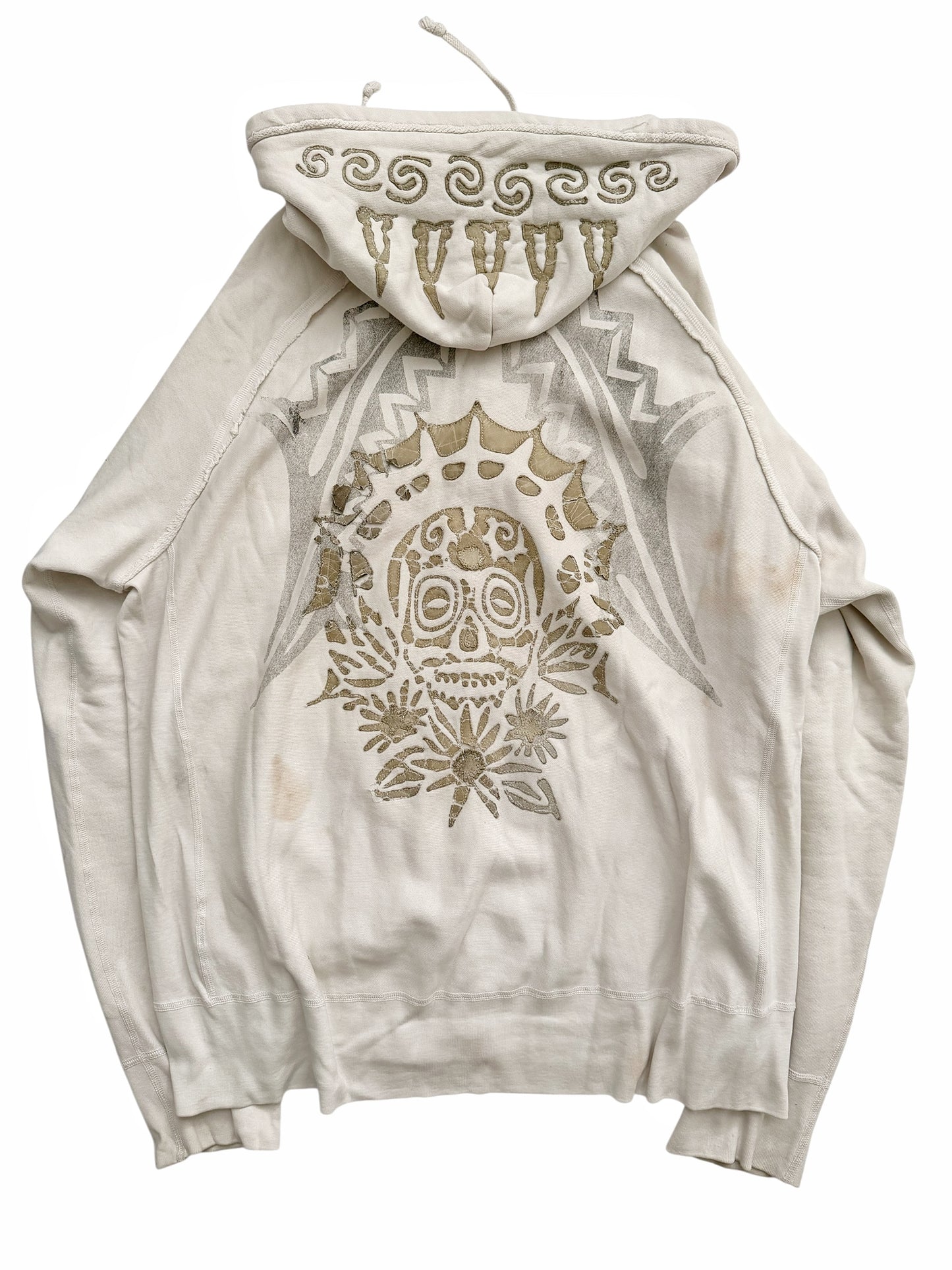 2000’s Patchwork Zip Earth Hoodie