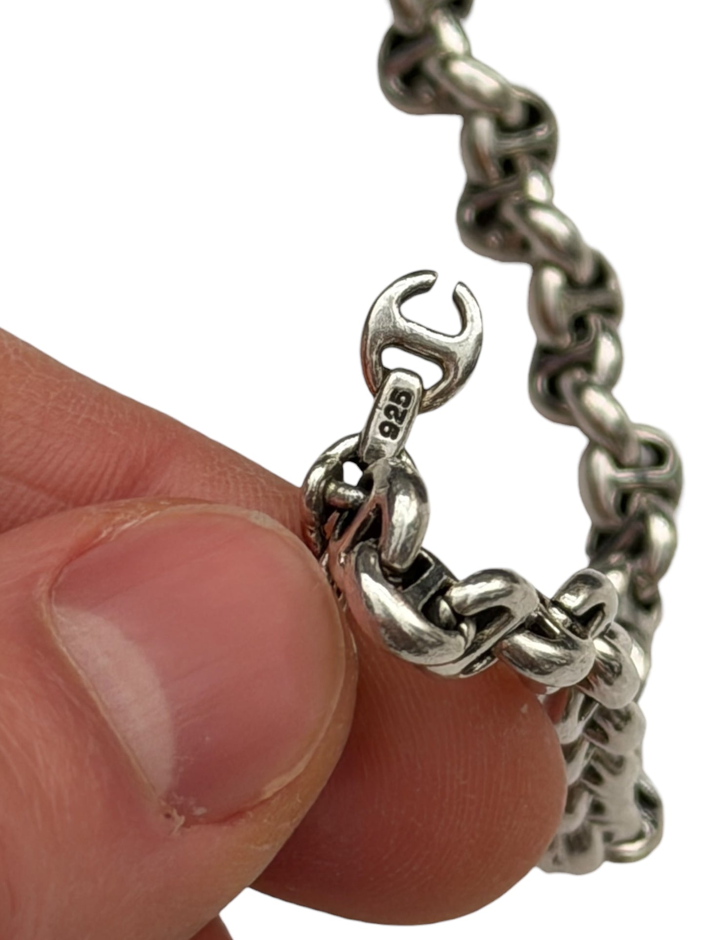 5MM Diamond Silver Link Chain