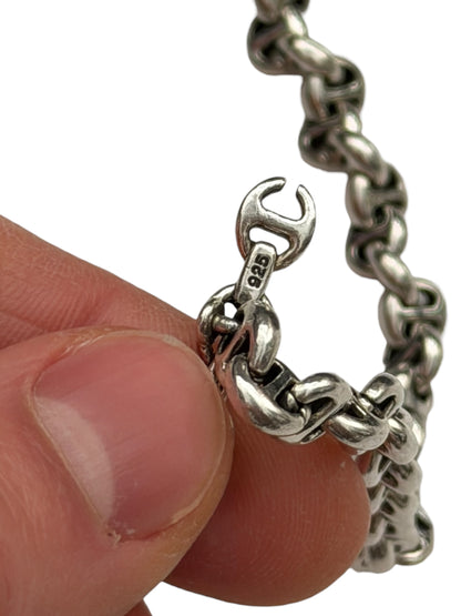 5MM Diamond Silver Link Chain