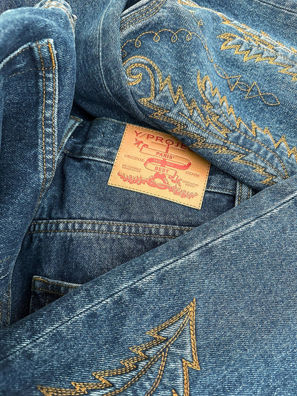 Cowboy Blue Indigo Evergreen Denim