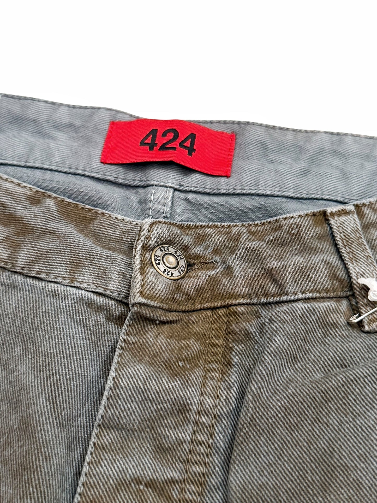 Mud Big Daddy Baggy Distressed Denim Jeans