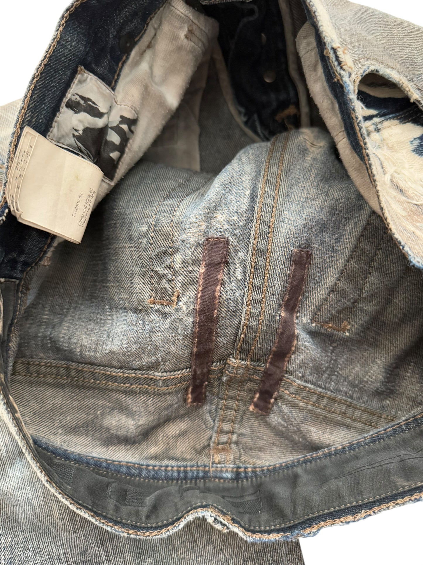 Old Punk Thrash Denim