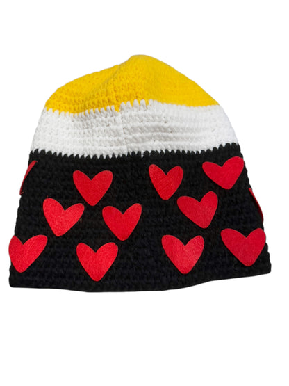 x L.A.M.B. Gwen Stefani Heart Beanie