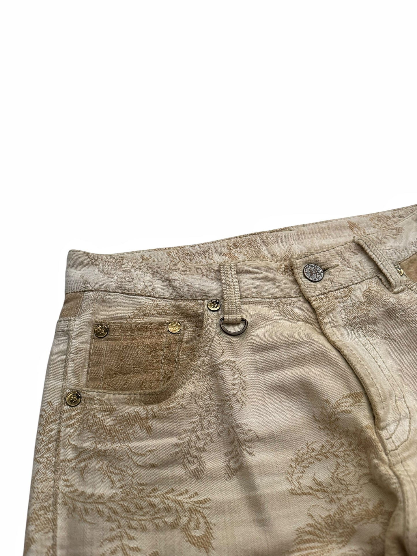 Sandy Jacquard Embroidered Dragon