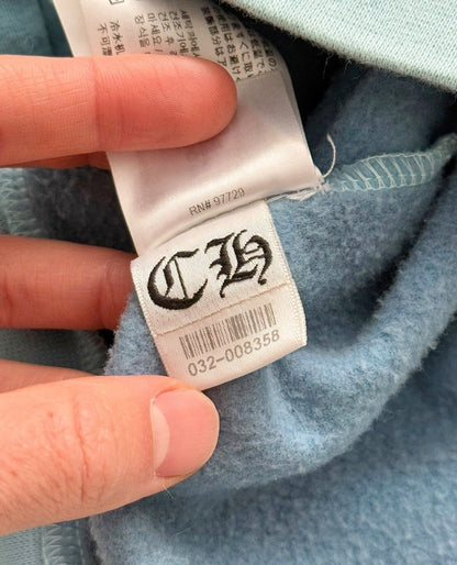 St Barths Exclusive Blue Overdyed Zip Rhodium Hoodie