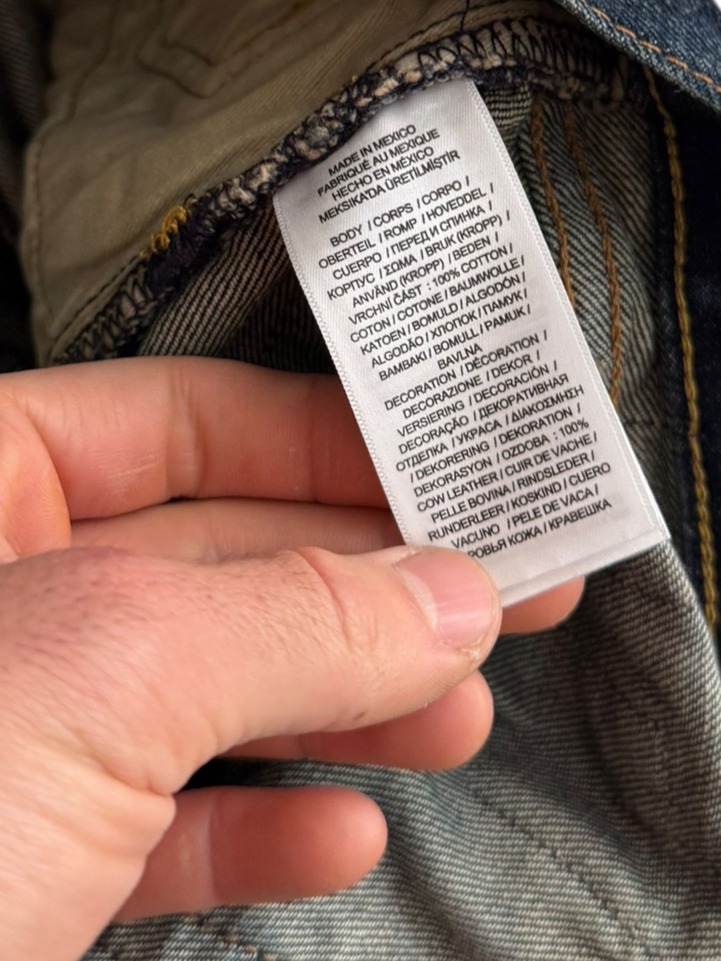 Boro Sashiko Repair Denim