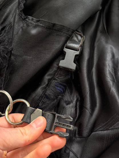 1980’s Custom Order Brass & Stingray Armored Leather Jacket