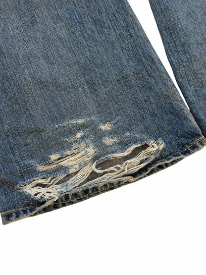 Lost Tapes Bootcut Flare Blue Denim