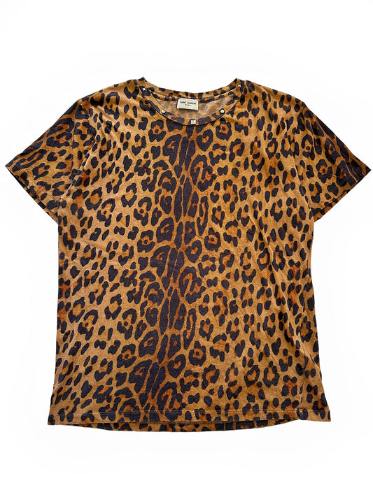 2016 Surf Sounds Leopard Prinr Stud Neck