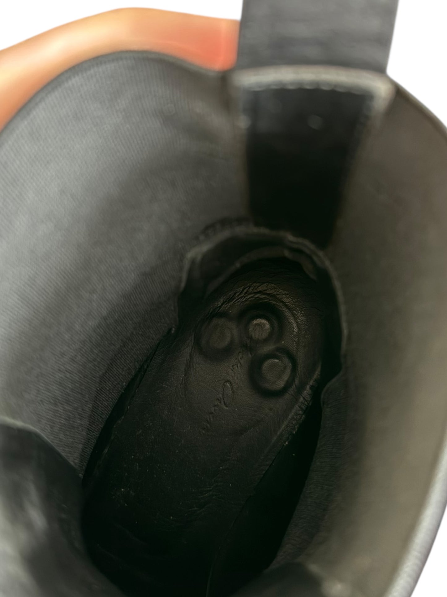 Black Clear Heel Kiss Platform Heels