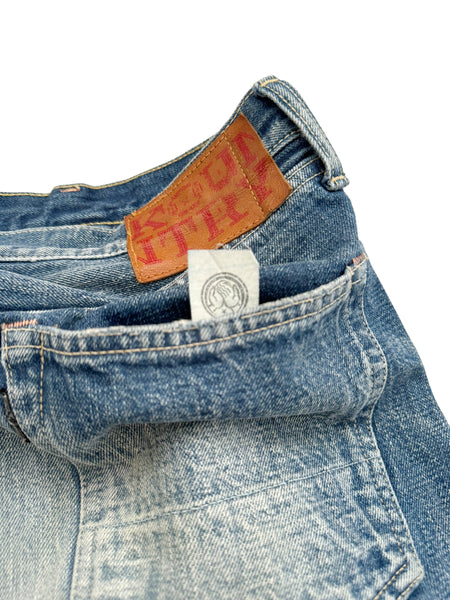 OG Kountry Stamp Boro Patch Distressed Denim