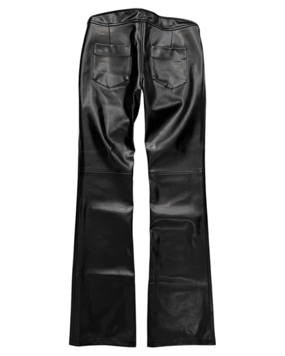 Airbrushed Grope Vegan Leather Pants