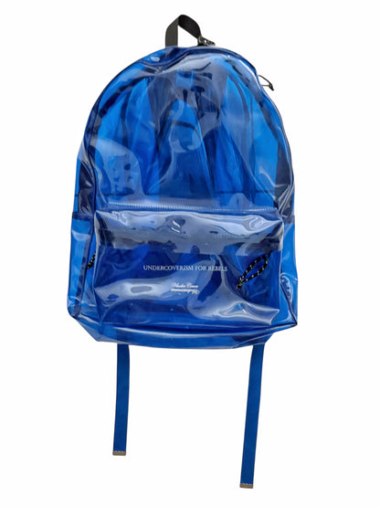 Blue PVC Backpack