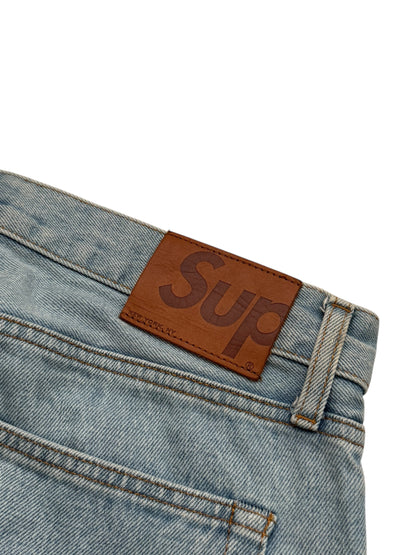 Light Blue Wash Denim Jeans