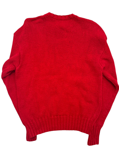 1992 Red Polo Bear Sweater