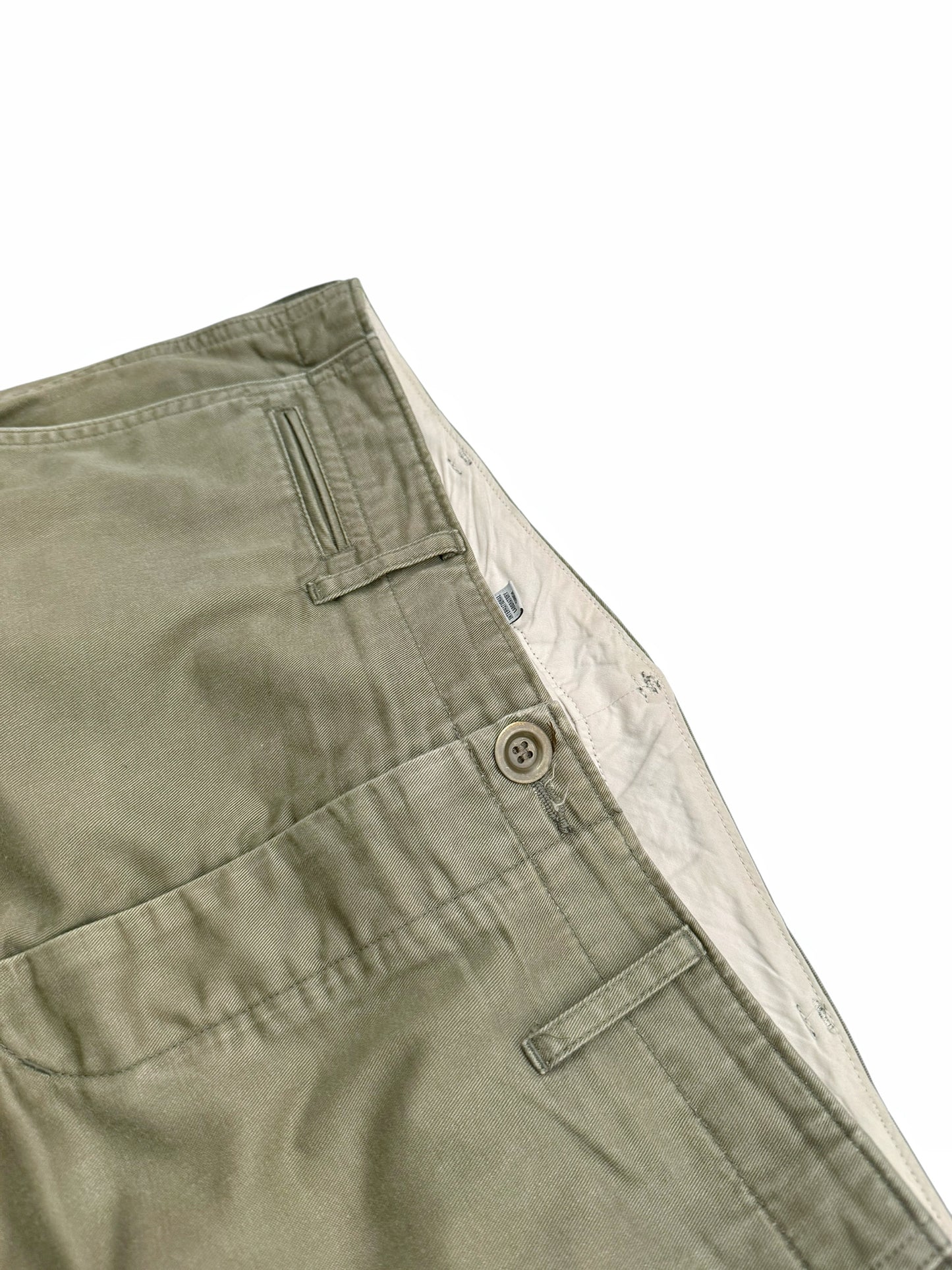 Olive Slim Chino Pants