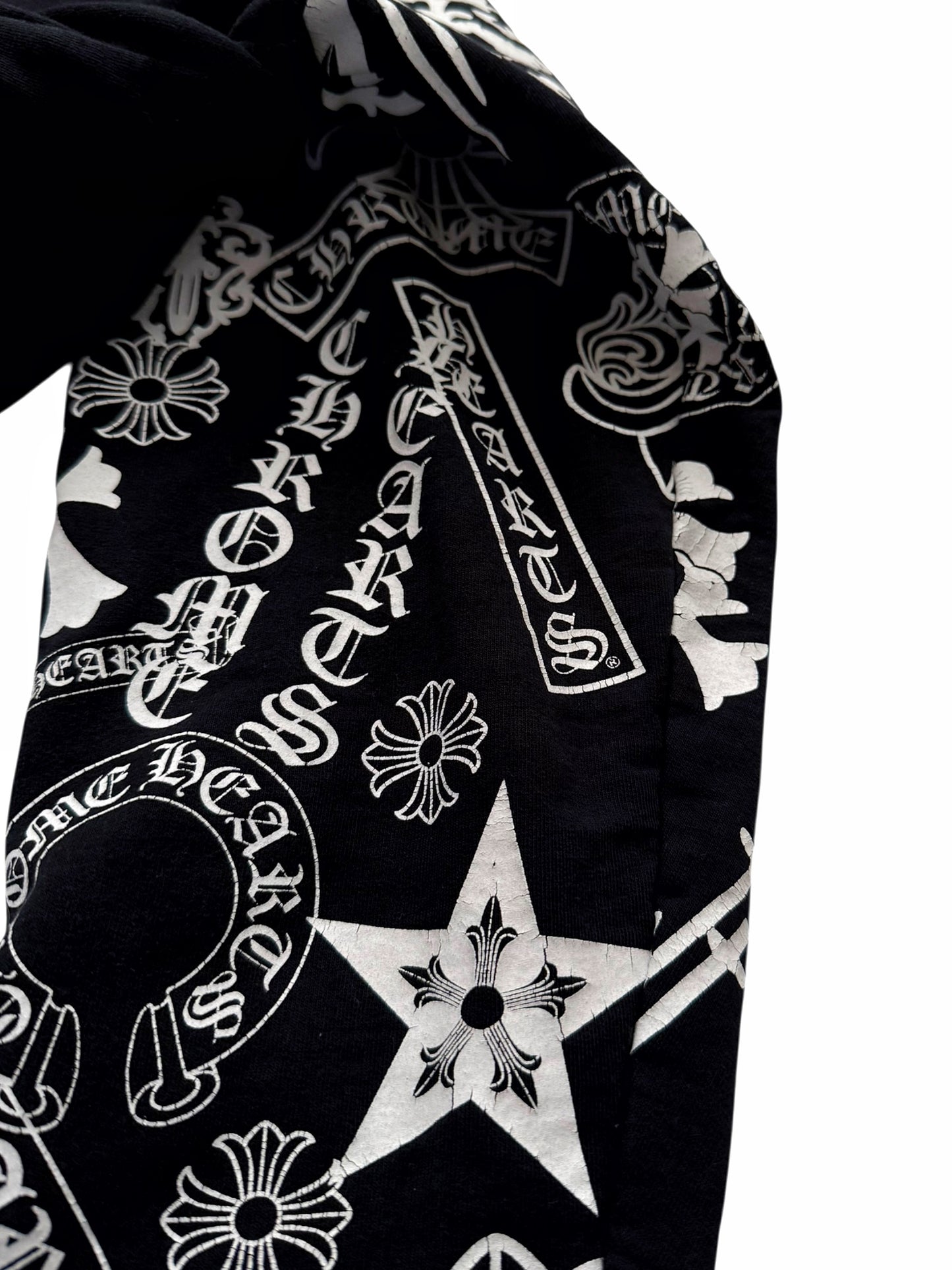 All Over Print Patchwork Sleeve