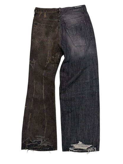 2024 50/50 Hybrid Baggy Skinny Flare Denim