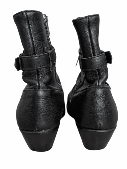 Berlin Buckle Strap Boots