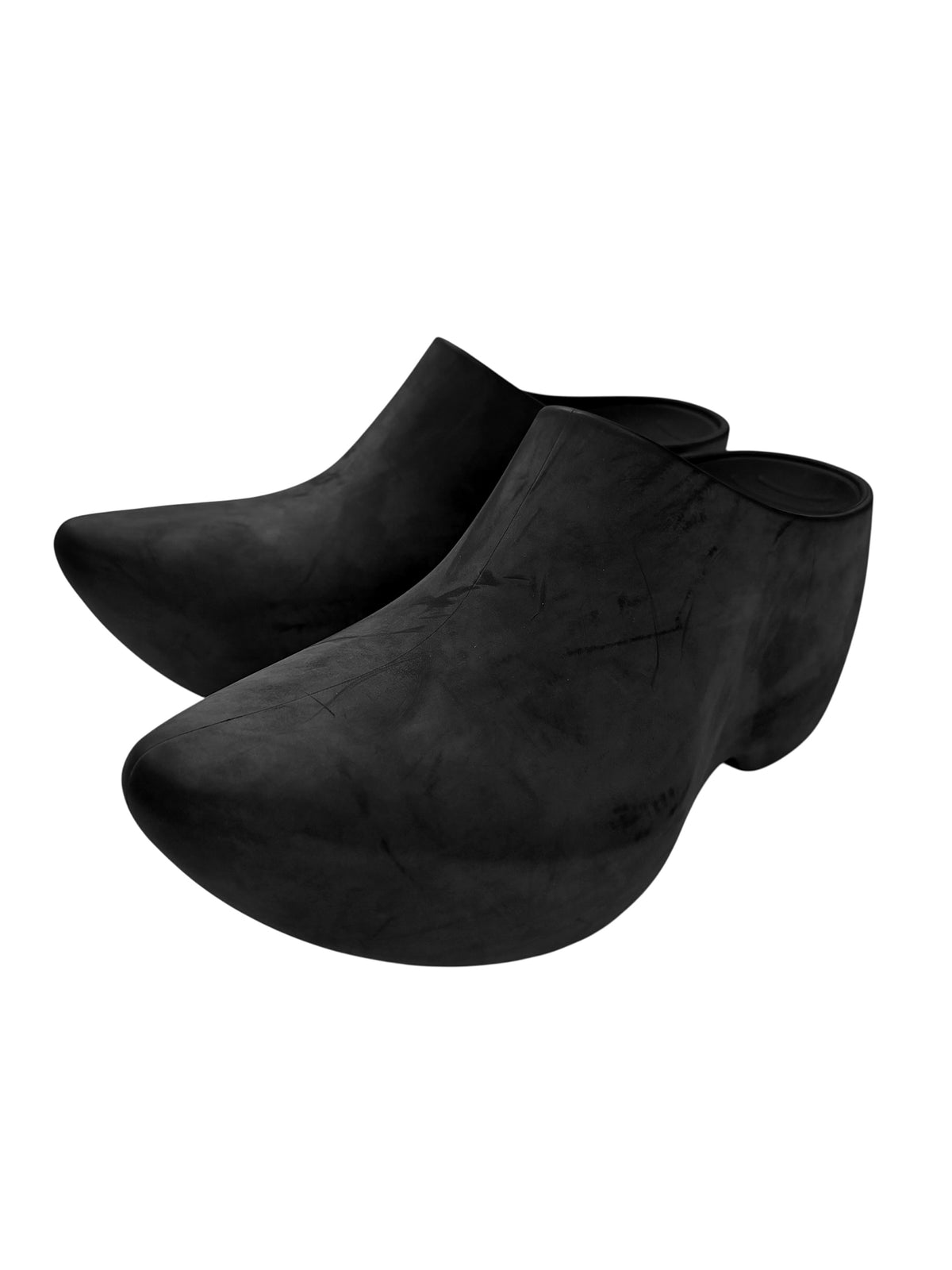 Mud Show Distressed Techno Clog Black