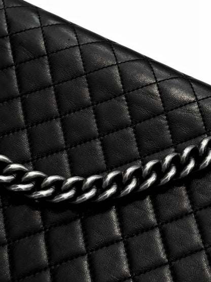 Large Caviar Boy Flap Chain Bag