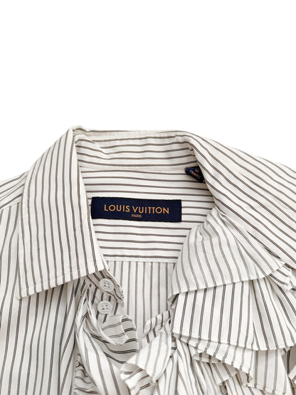 Virgil Abloh Ruffle Stripe Shirt