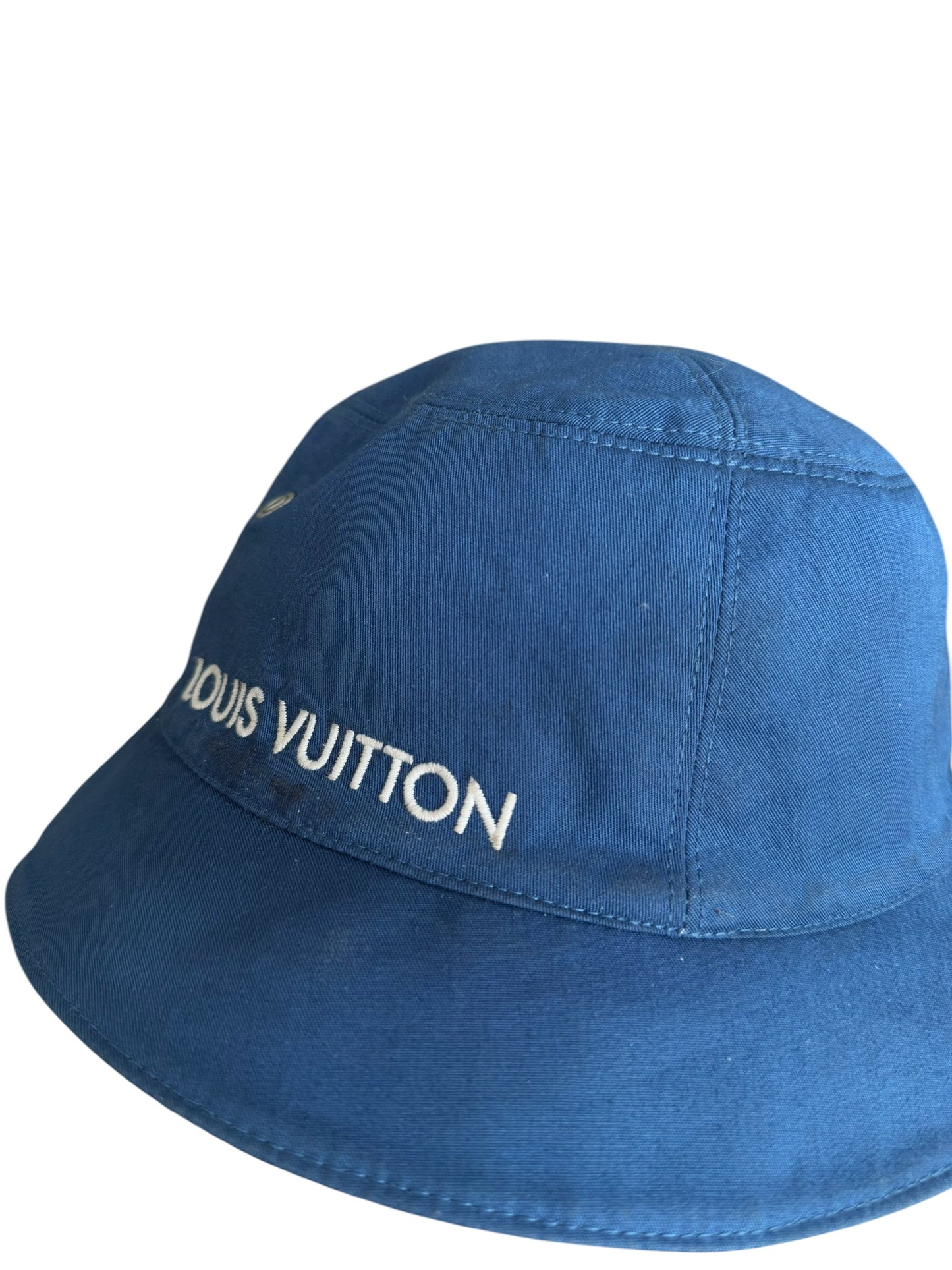 Denim Monogram Reversible Bucket Hat