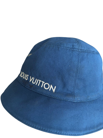Denim Monogram Reversible Bucket Hat
