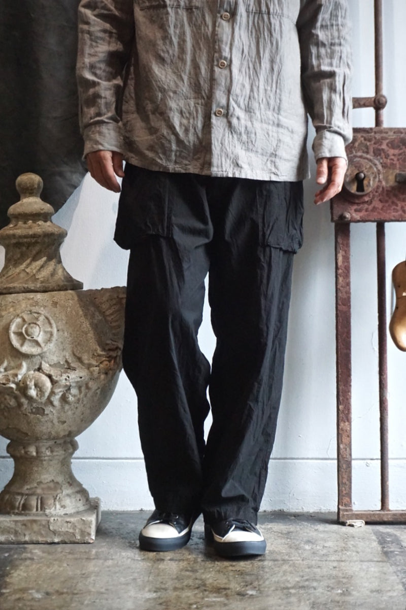 Monkey Pant Cargo Mud Dyed Black