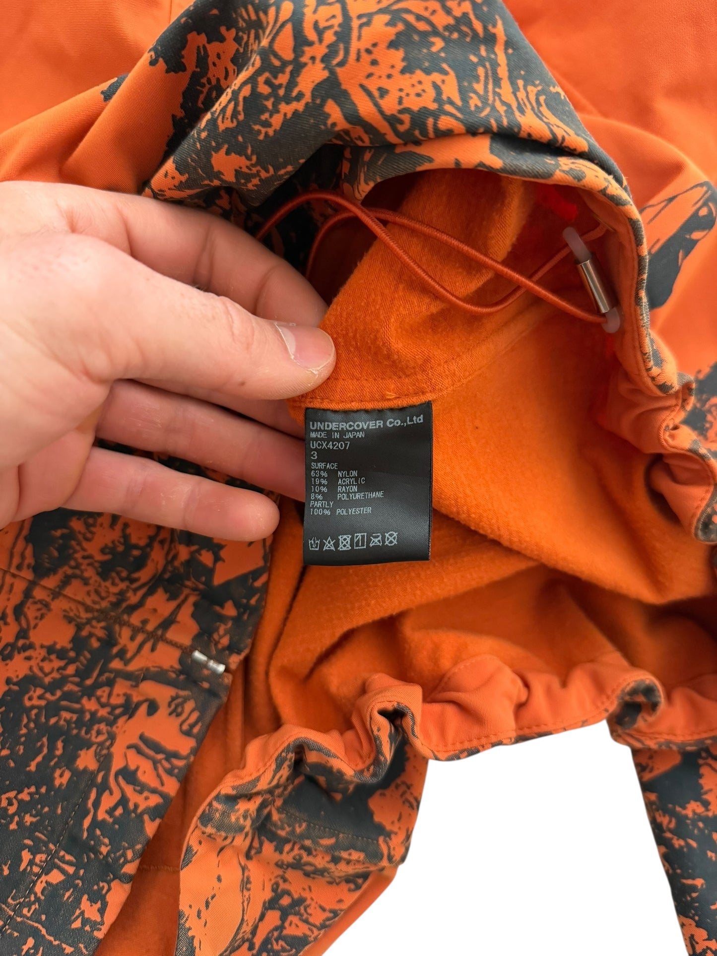 2020 Valentino x Undercover Time Traveler Soft Shell Parka