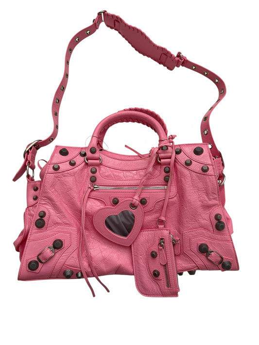 Neo Cagole City Bag Pink Arena Leather