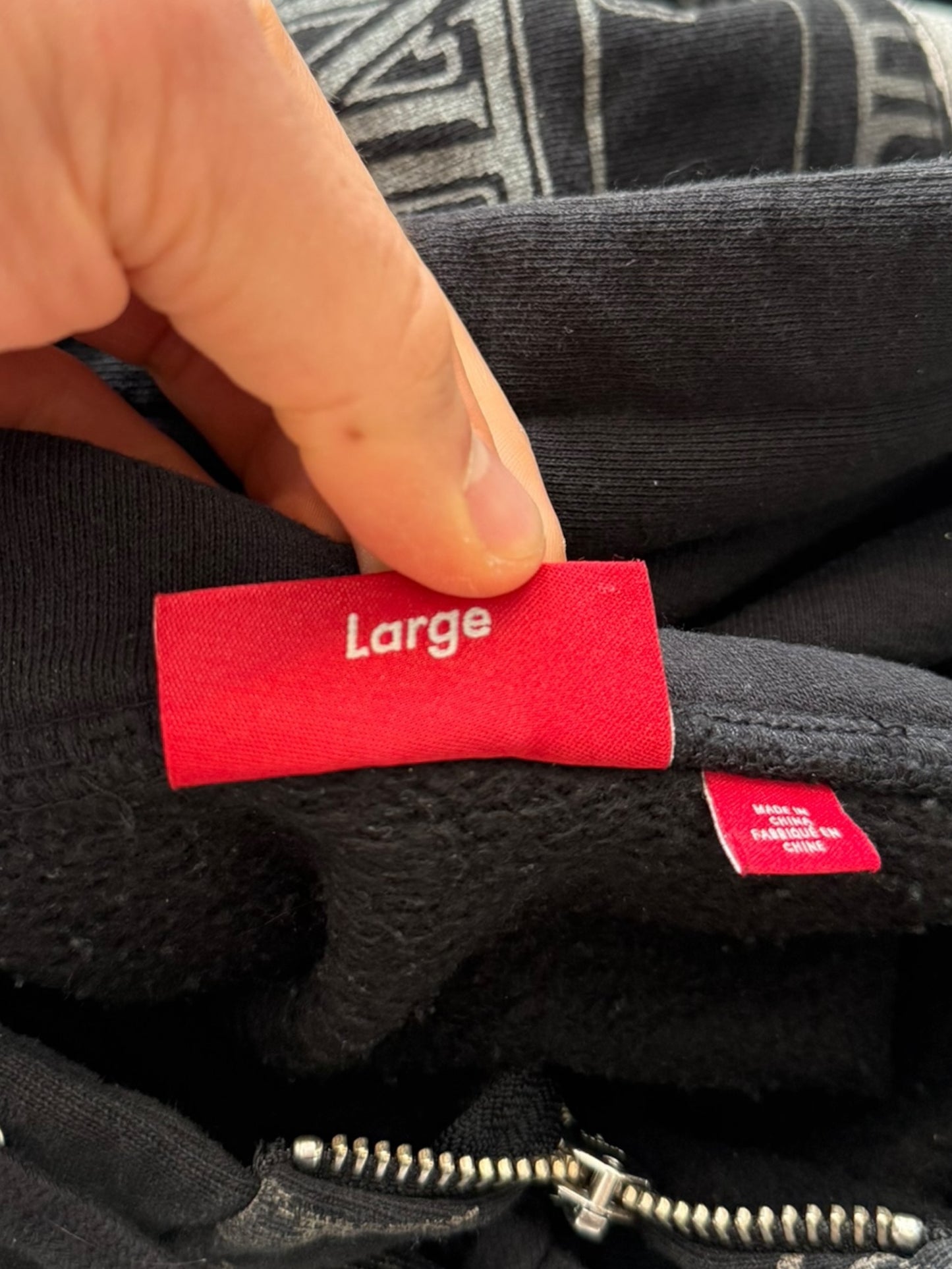 Collage Patchwork Zip Hoodie