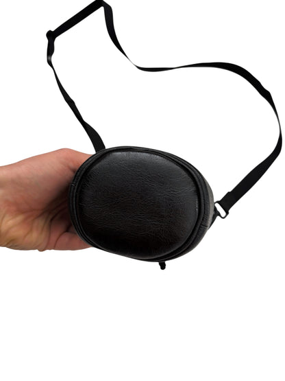 Bottle Holder Leather Cylinder Bag
