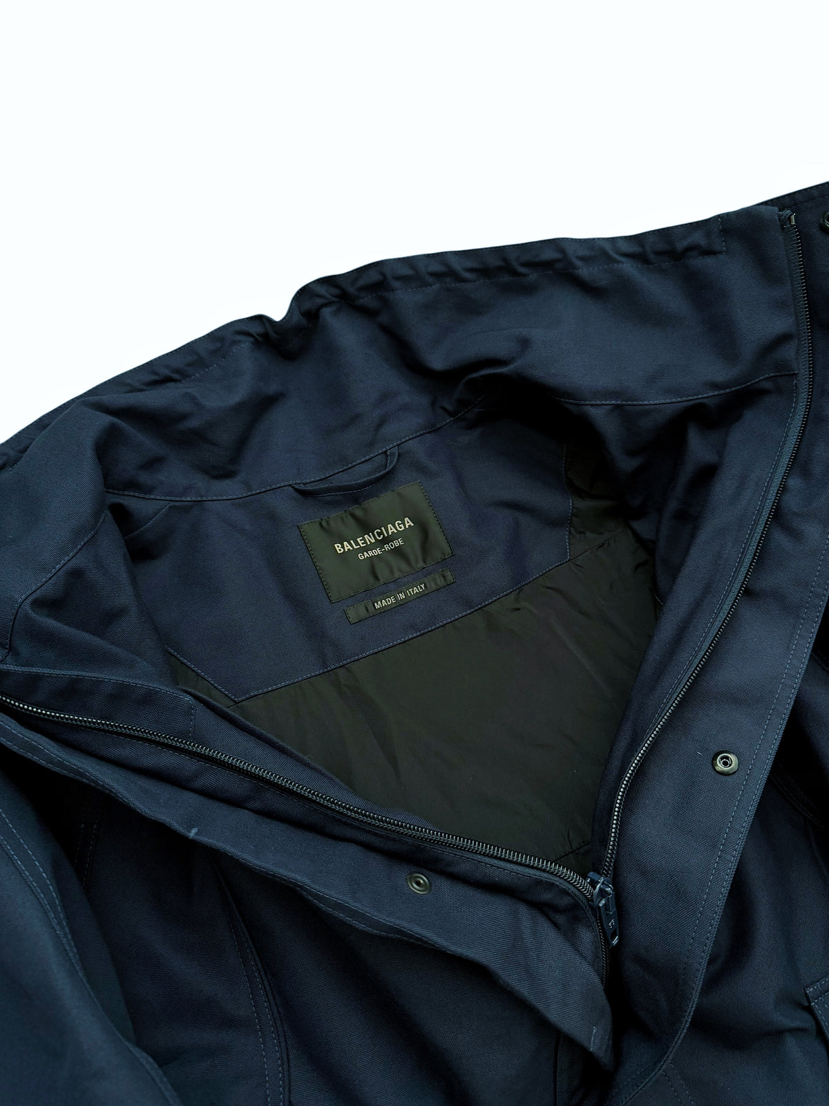 2024 Maxi Swing Parka Navy