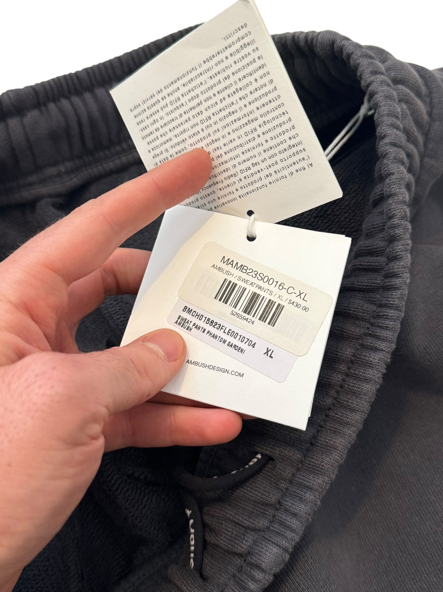 Phantom Garden Baggy Sweatpants