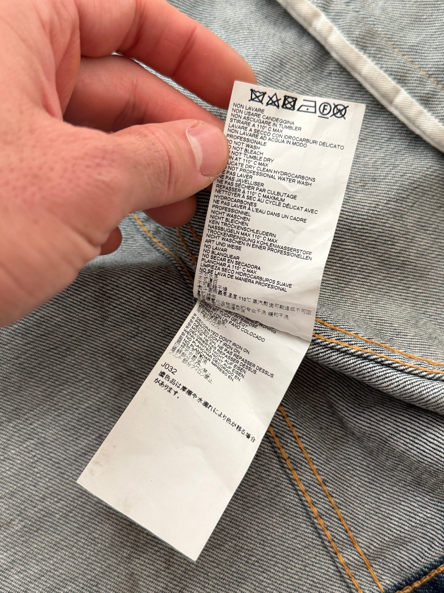 2018 Hybrid Dan Leather Denim Hooded Jacket