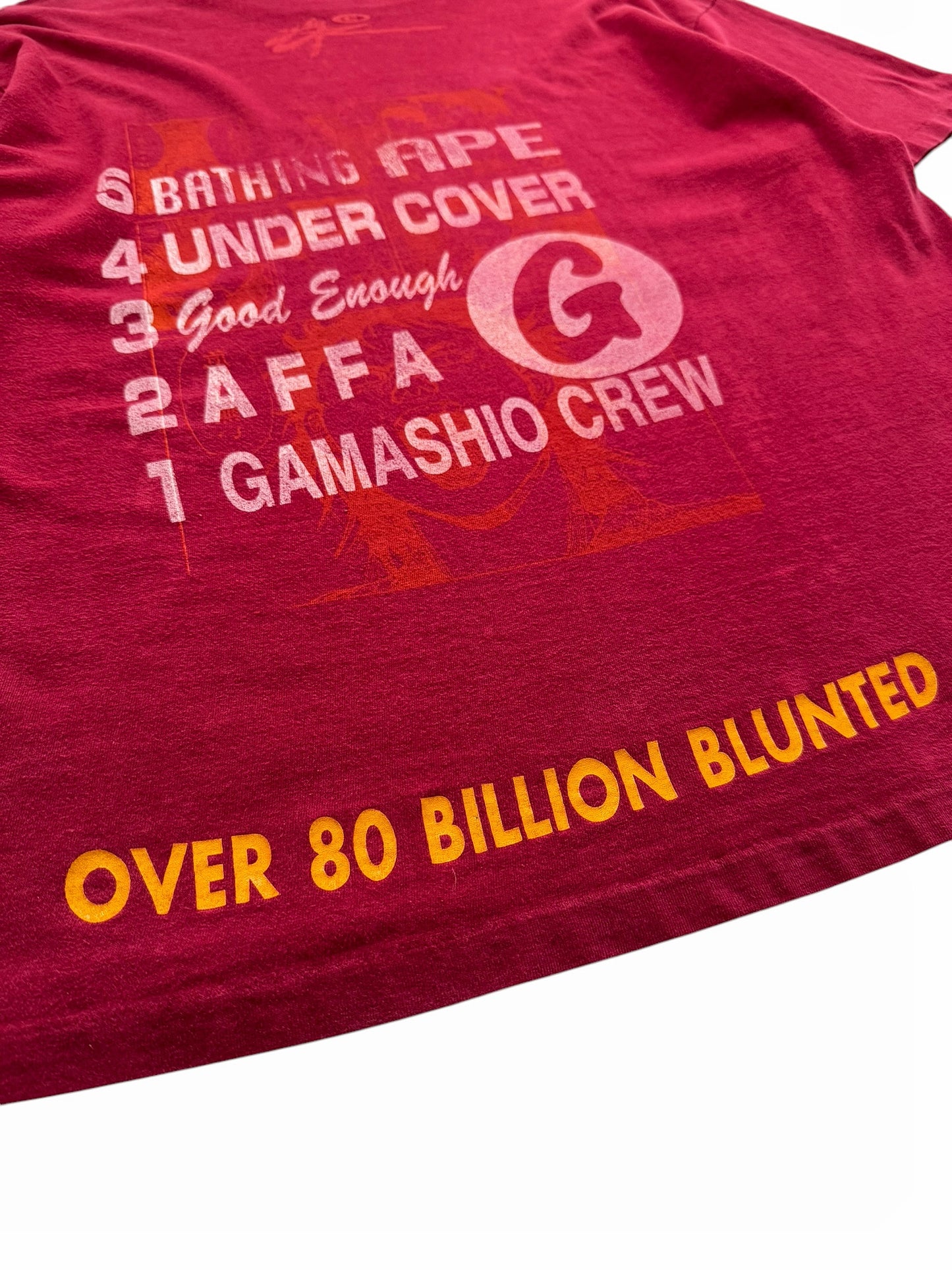 1993 1/1 Akira Nowhere Marijuana McDonalds AFFA Bape Undercover Shirt